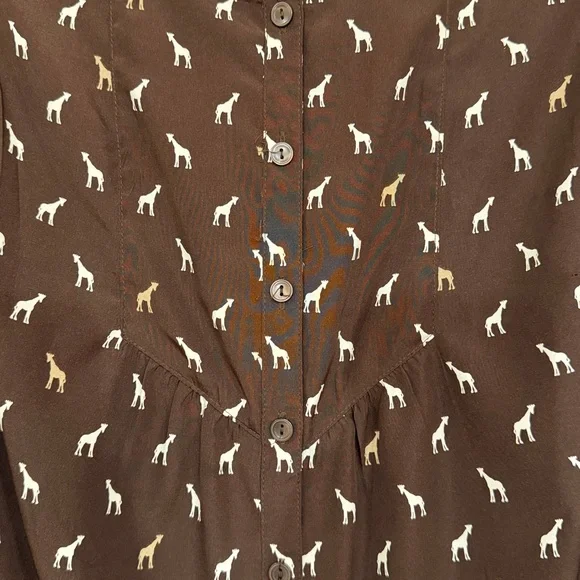 Croft and Barrow Giraffe Print Tank - Picture 2 of 5